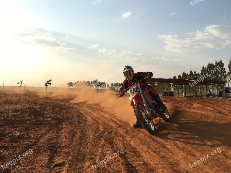 Motocross Earth Adrenaline Race Jump