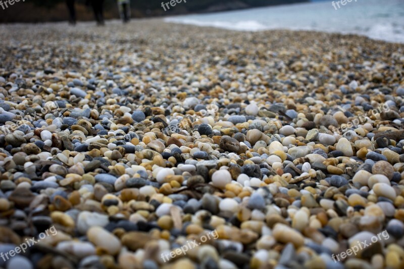 Gravel Stone Beach Marine Water