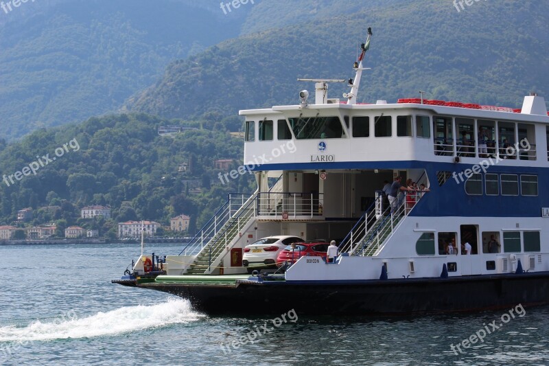 Ferry Car Ferry Transport Pkw Boat