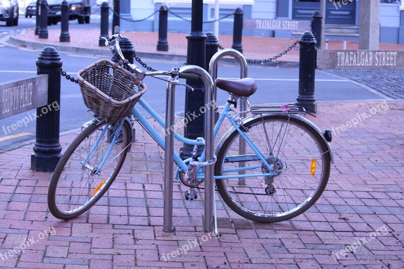 Bicycle Shopping Transport Town Bike