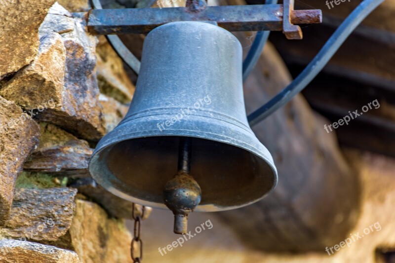 Bell Gable Copper Tin Wood