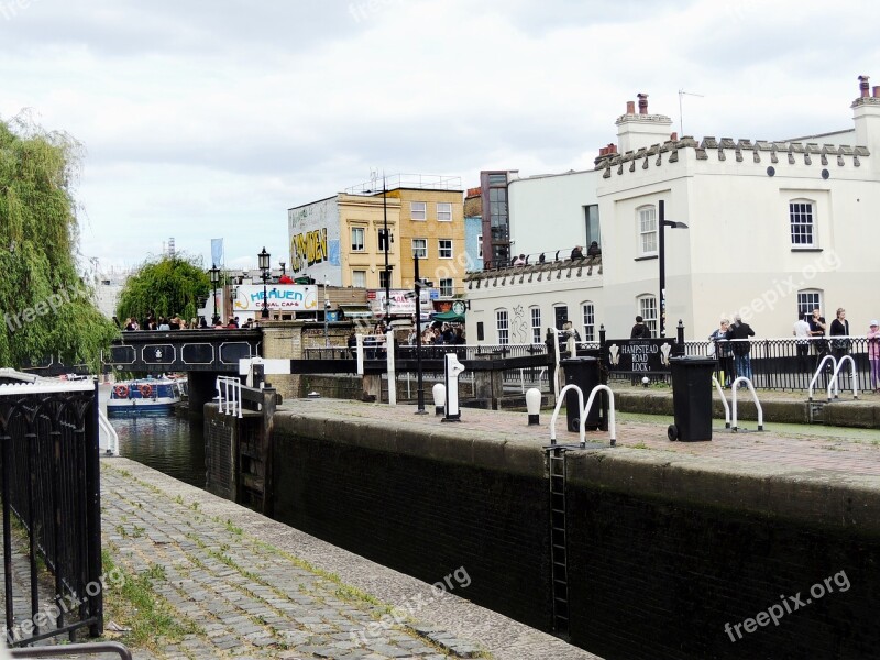 Camden Town District London England City