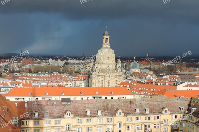 Dresden Frauenkirche Saxony Building Steeple