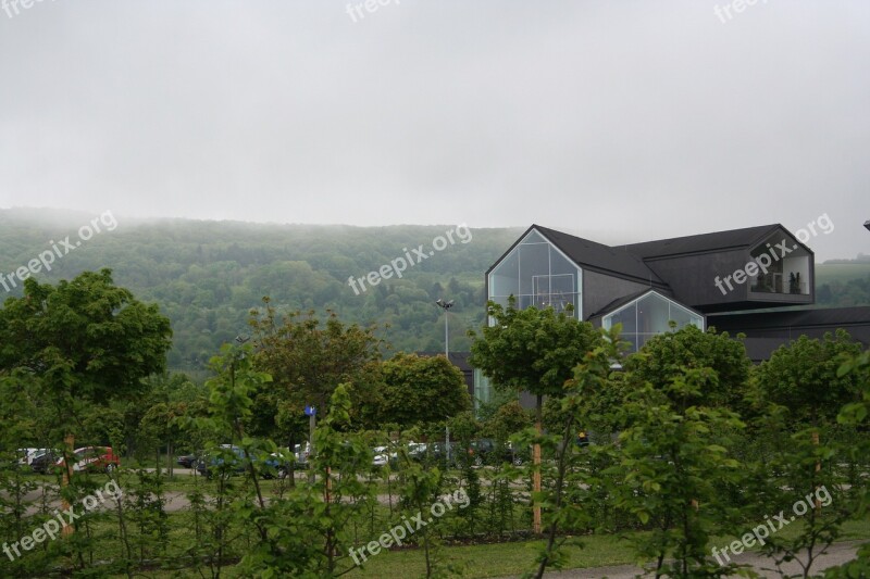 Architecture Landscape Building Stained Glass Window Switzerland