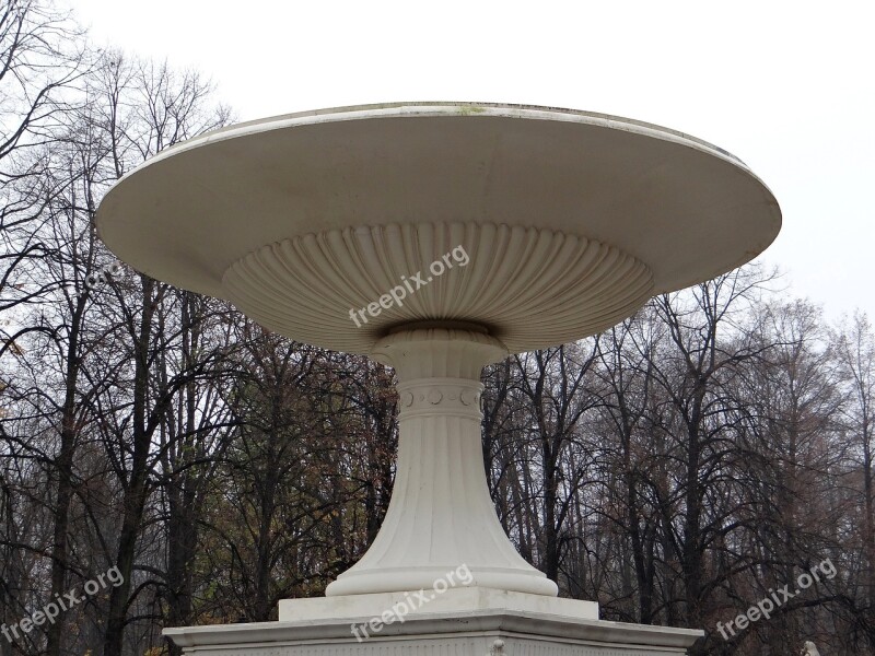 Fountain The Saxon Garden Warsaw Poland Saxon