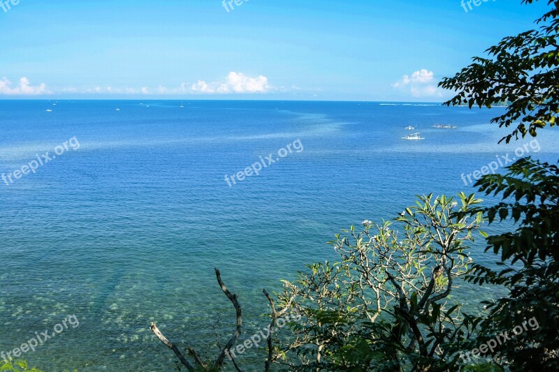 Sea Landscape Nature Ocean Sky