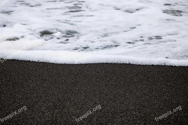 Beach Water Sand Mar Ocean