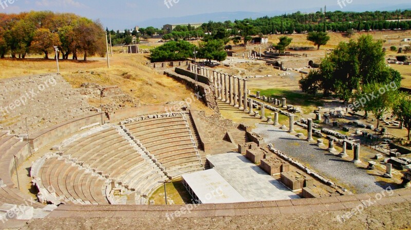 On Ancient City Travel Bergama Turkey Holiday