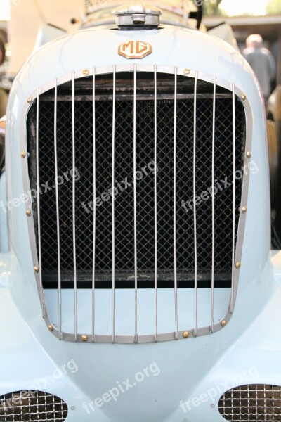 Radiator Grill Mg Goodwood Festival Vintage Race