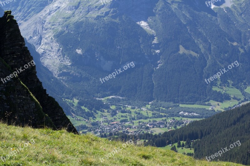 Alps Mountain Landscape Adventure Europe