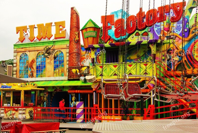 Time Machine Fair Carnies Ride Year Market