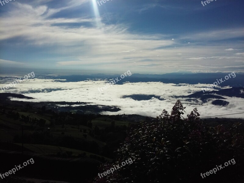 Mountains Cartago Costarica Free Photos