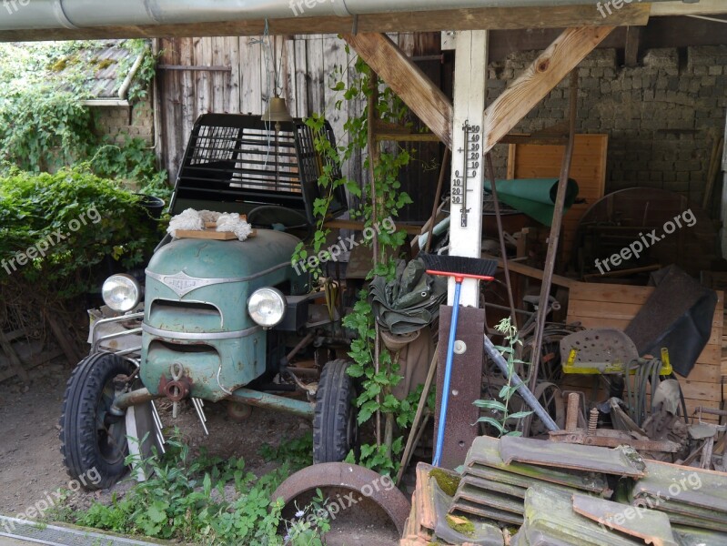 Transience Forget Abandoned Abandoned Places Tractor