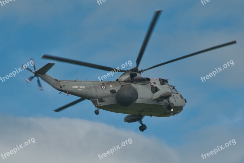 Raf Sea King Helicopter Sonar Anti Submarine