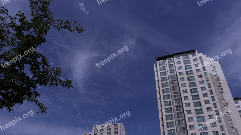 Sky Clouds Cloud Building Buildings