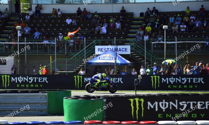 Valentino Rossi Motogp Brno Motorsport Free Photos