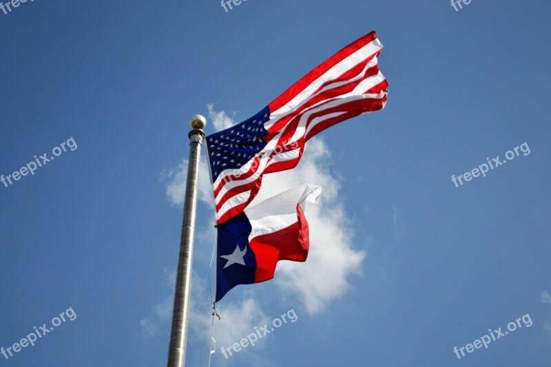 Texas Flag American Flag Houston Texas Irma Relief‎