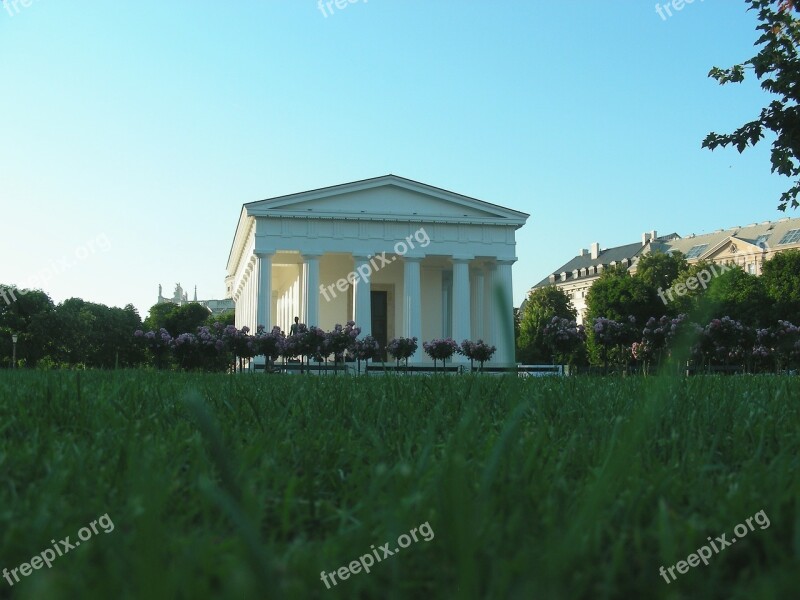 Vienna Theseus Temple People's Garden Park Austria