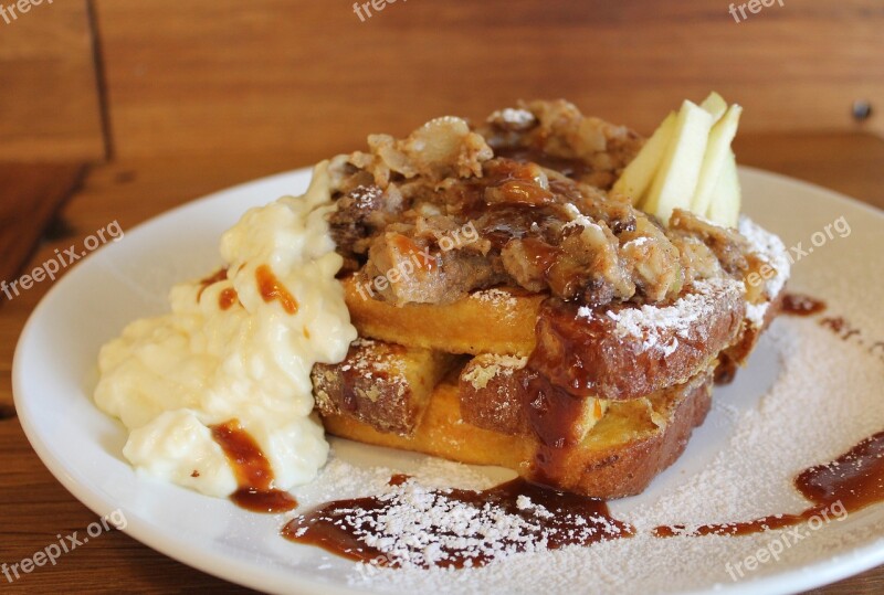 Food Desert Bread Butter Pudding