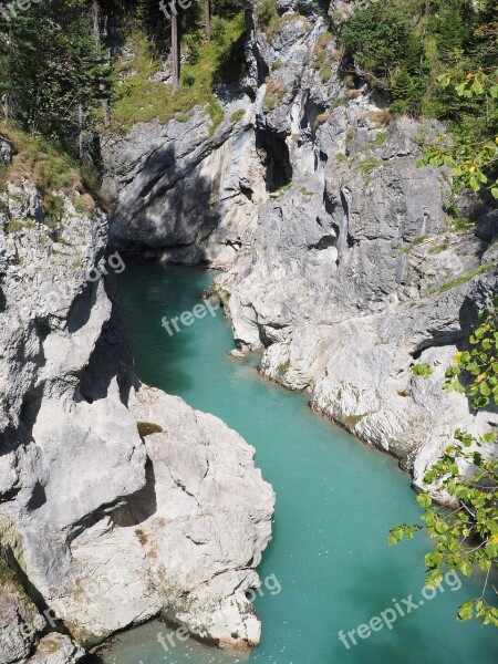 Lech River Water Clammy Füssen