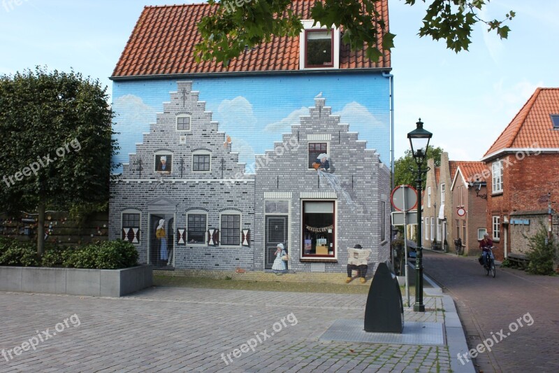 Beautiful House Facade Holland Free Photos