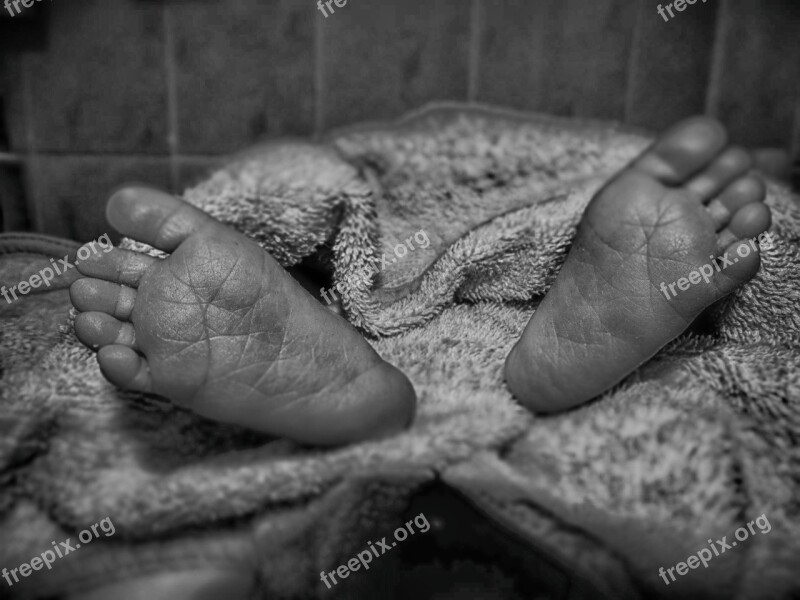 Child Feet Foot Baby Foot Teeny