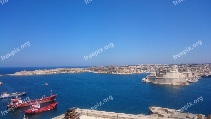 Malta Sea Ocean Blue Summer