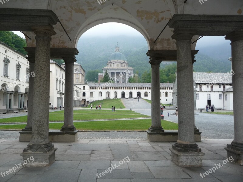 Biella Italy Church Mountain Piemonte