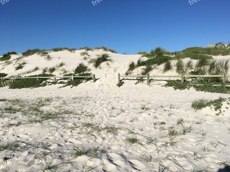 Beach Blouberg Africa Capetown Coast