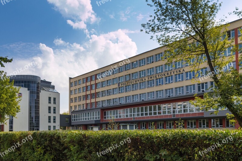 The University School Kielce Polytechnic University Which Buildings