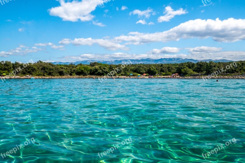 Sea Summer Summertime Beach Water