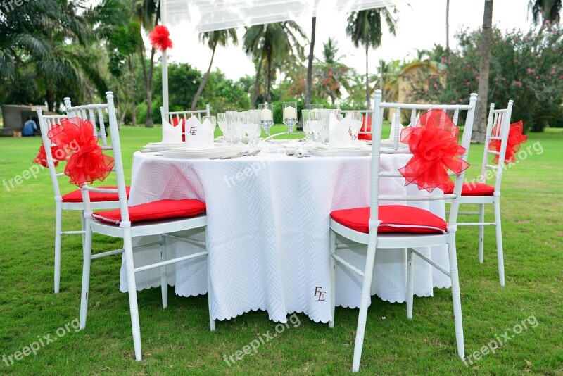 Chairs Table Tablecloths Free Photos