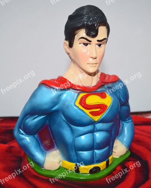 Piggy Bank Superman Crafts Justice League Free Photos