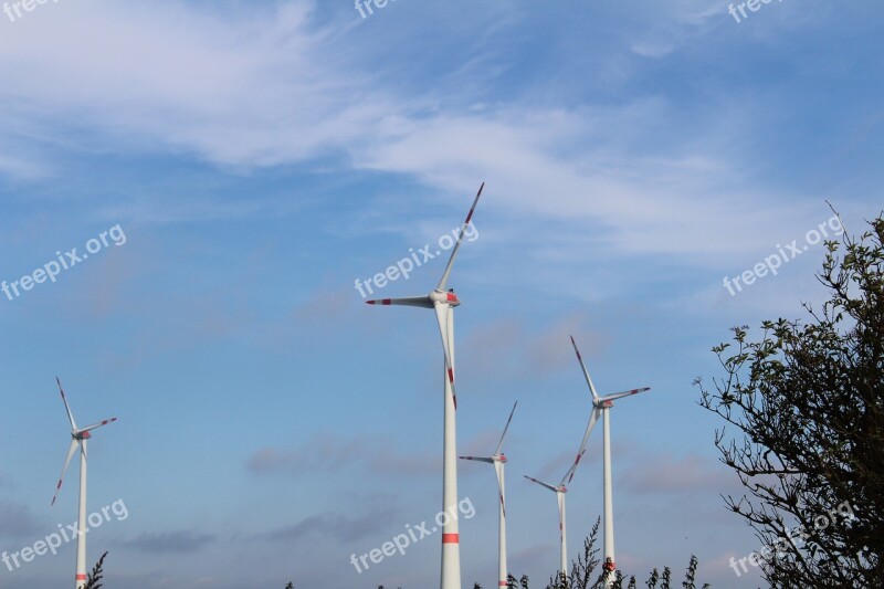 Pinwheel Wind Windräder Wind Energy Wind Power