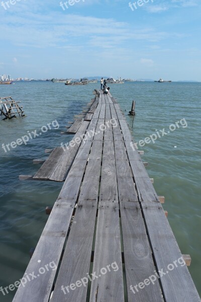 Penang Sea Malaysia Travel Tourism