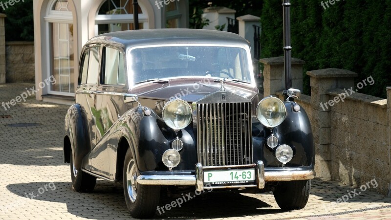 Rolls-royce Black Oldtimer Auto Dare