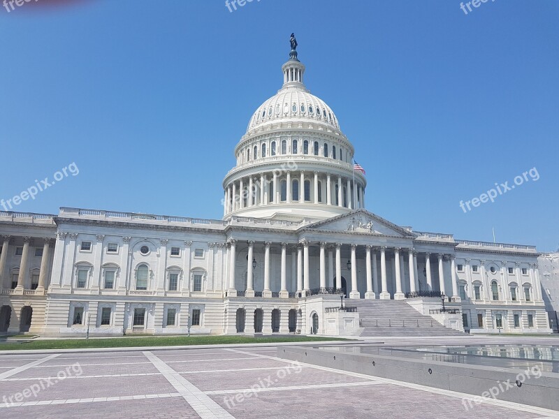 Usa Capitol America Washington United States