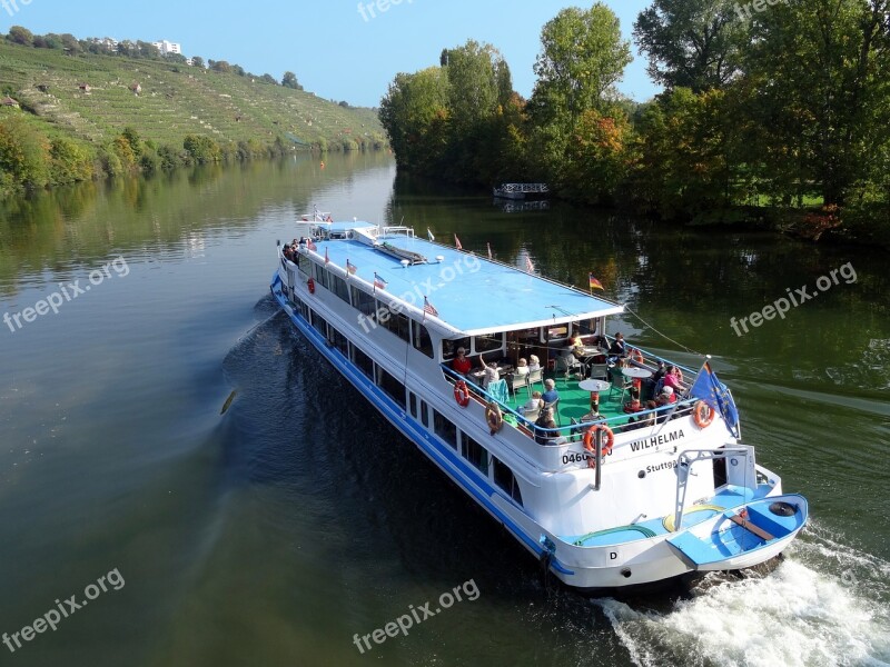 Neckar Shipping More Excursion Boat Stuttgart