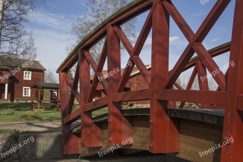 Bro Sweden Spring Homestead Bridge