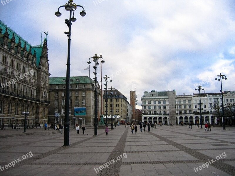 Plaza Europe Architecture City Sky