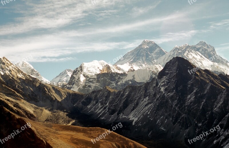 Everest Nepal Himalaya Mountain Peak