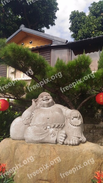 Maitreya Buddhism Stone Carving Free Photos