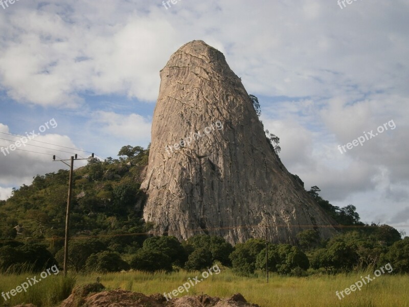 Rock Mount Mozambique Free Photos