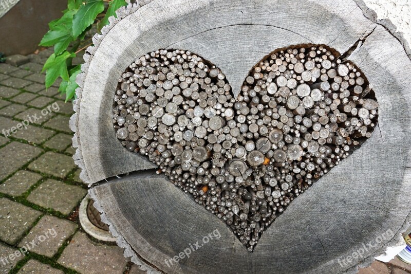 Heart Wood Love Tinker Art