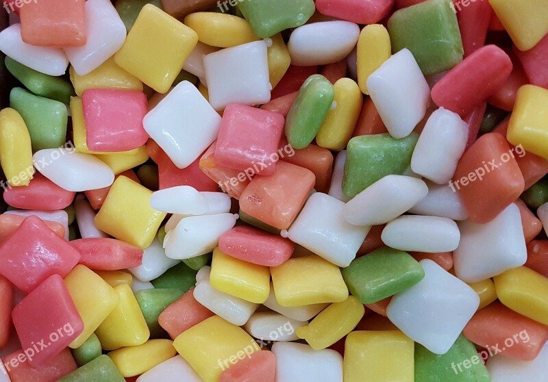 Candy Sweet Colorful Snack Sugar Candied