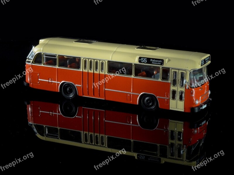 Bus Hamburg Magirus Model Car Car Model