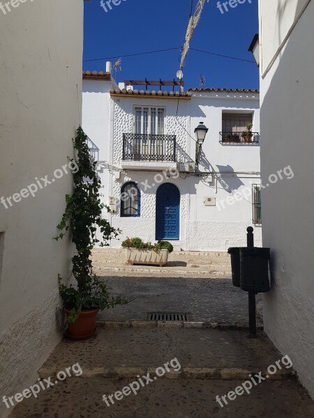 House White Village Altea Spain Free Photos