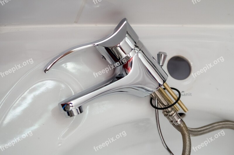 Plumber Repair Faucet Battery Hydraulics