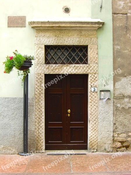 Door Wooden Door Input Old Door House Entrance