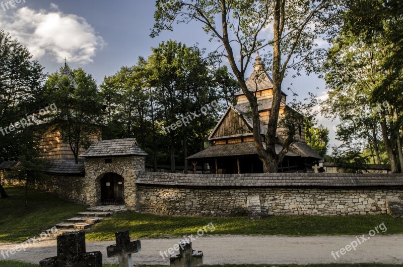 Church Orthodox Church The Window Stained Glass Windows The Roof Of The